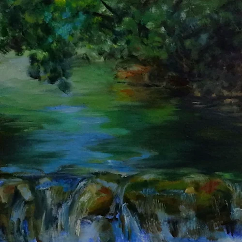 La Gorga, oil on panel, cm 20x30