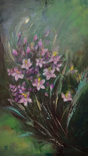 Centaury - olio su pannello - cm 20x35